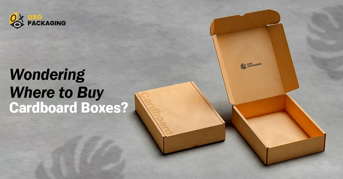 Where to Buy Cardboard Boxes