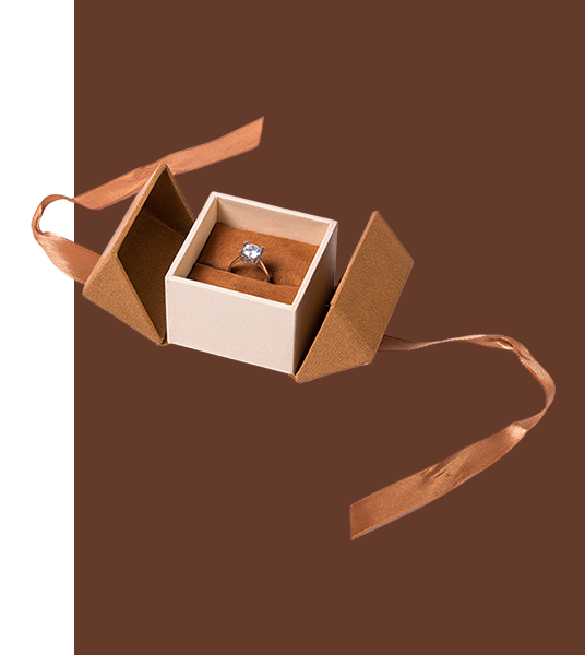 customize kraft jewelery boxes