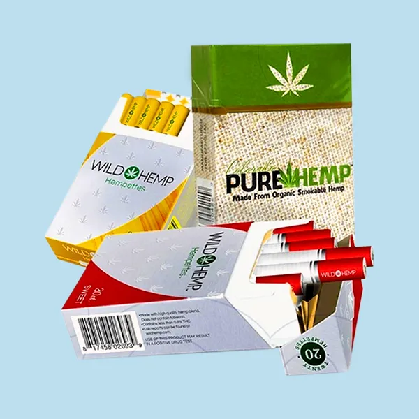 cigarette packaging boxes