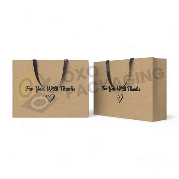 Custom Brown Gift Bags