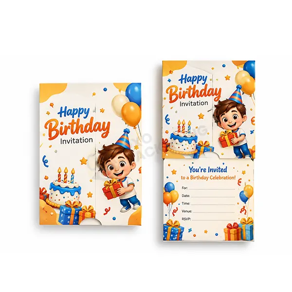 birthday invitation cards